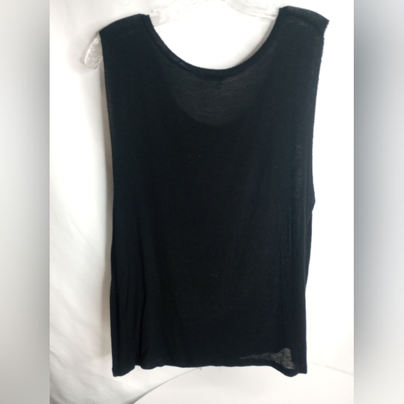 *Strawberry Fields Forever Black Tank Top - Picture 4 of 6